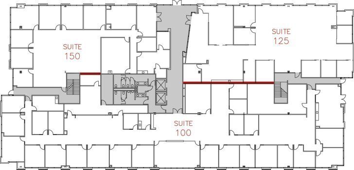 12255 El Camino Real, San Diego, CA à louer Plan d’étage– Image 1 sur 1