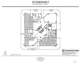 333 N Sam Houston Pky E, Houston, TX à louer Plan d’étage– Image 1 sur 1
