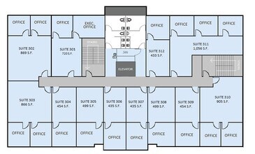 7951 Riviera Blvd, Miramar, FL à louer Plan d’étage– Image 1 sur 4