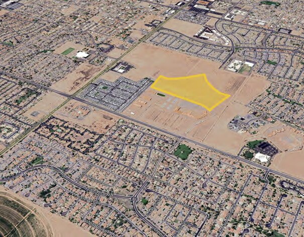 Cottonwood Ln & Peart Rd, Casa Grande, AZ à vendre - Aérien – Image 2 sur 4