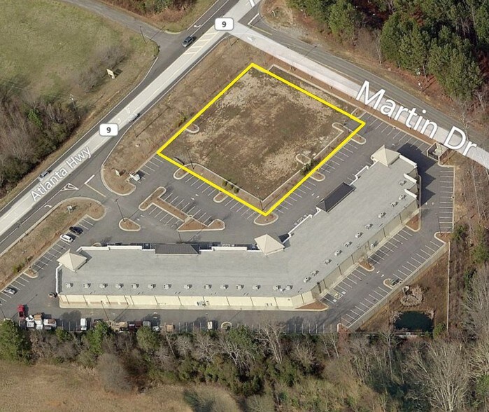 6225 Atlanta Hwy, Alpharetta, GA à vendre - Aérien – Image 2 sur 4
