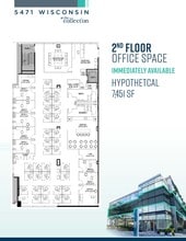 5425-5481 Wisconsin Ave, Chevy Chase, MD à louer Plan d’étage– Image 1 sur 4