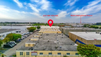 3337 NW 74th Ave, Miami, FL - Vue aérienne vue de carte - Image1