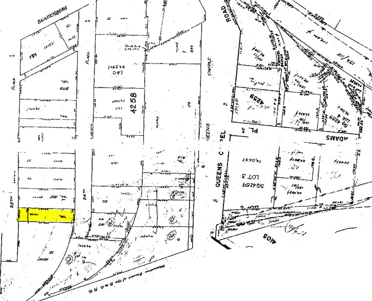 2260 25th Pl NE, Washington, DC à vendre - Plan cadastral – Image 2 sur 7