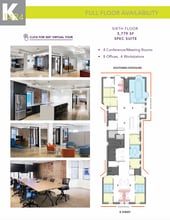 1424 K St NW, Washington, DC à louer Plan d’étage– Image 1 sur 8