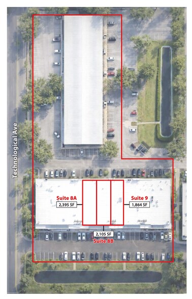 3451 Technological Ave, Orlando, FL à louer - Photo de l’immeuble – Image 3 sur 7
