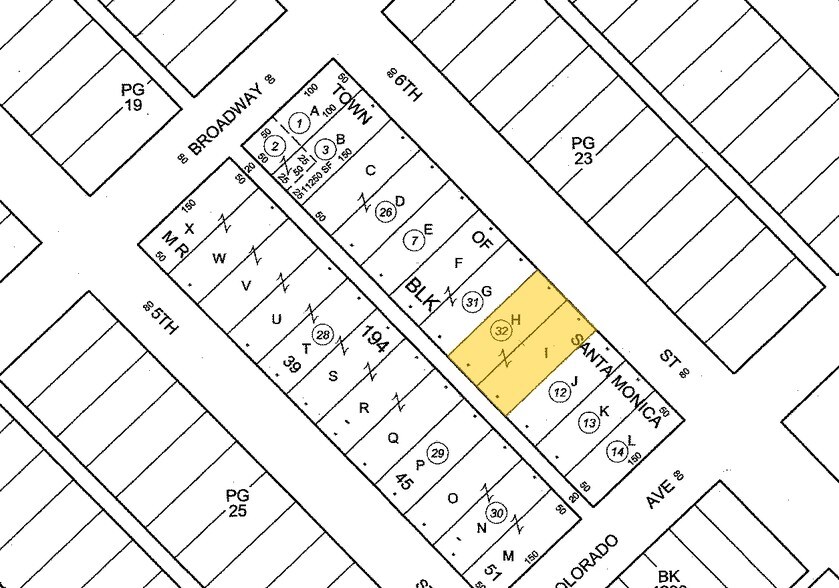 1540 6th St, Santa Monica, CA à louer - Plan cadastral – Image 2 sur 25