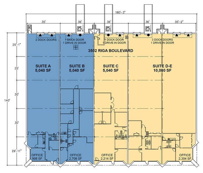 9203 King Palm Dr, Tampa, FL à louer - Plan de site – Image 3 sur 3