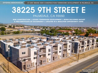 Plus de détails pour 38225 9th Street East, Palmdale, CA - Logement à vendre