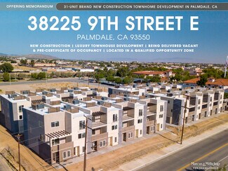 Plus de détails pour 38225 9th Street East, Palmdale, CA - Logement à vendre