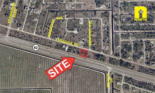 3376-3380 Meadow Rd, Lehigh Acres, FL à vendre Aérien– Image 1 sur 2