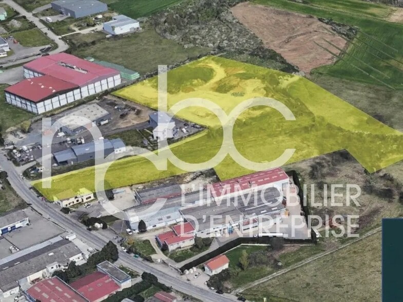 Industriel/Logistique dans Saint-Laurent-d'Agny à vendre - Plan cadastral – Image 1 sur 3