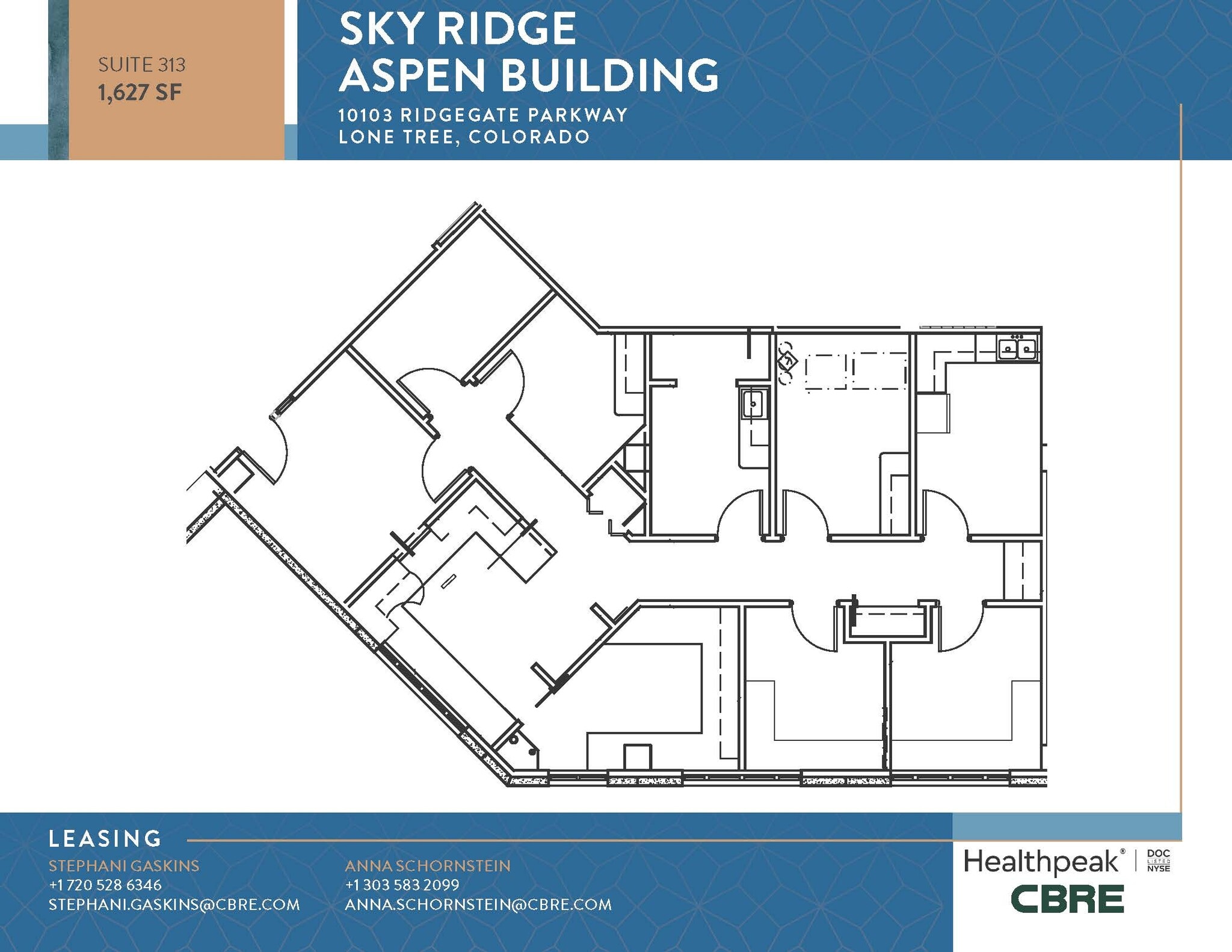 10535 Park Meadows Blvd, Lone Tree, CO à louer Plan d’étage– Image 1 sur 1