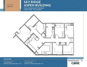 10535 Park Meadows Blvd, Lone Tree, CO à louer Plan d’étage– Image 1 sur 1