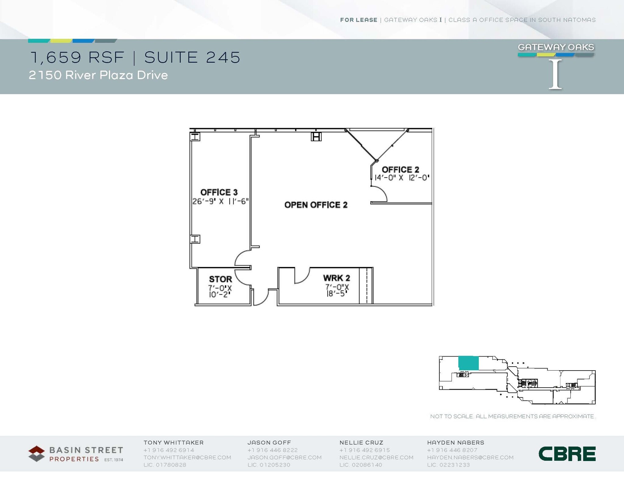 2150 River Plaza Dr, Sacramento, CA à louer Plan d’étage– Image 1 sur 1