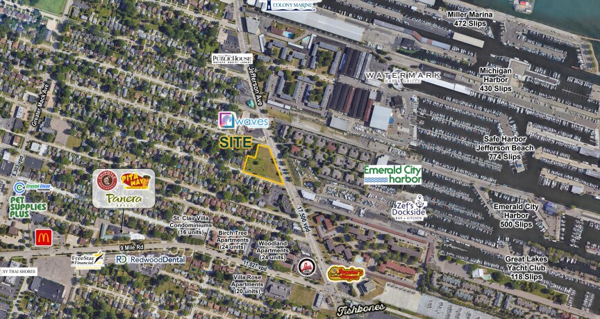 24101-24125 Jefferson Ave, Saint Clair Shores, MI à vendre - Photo de l’immeuble – Image 2 sur 5