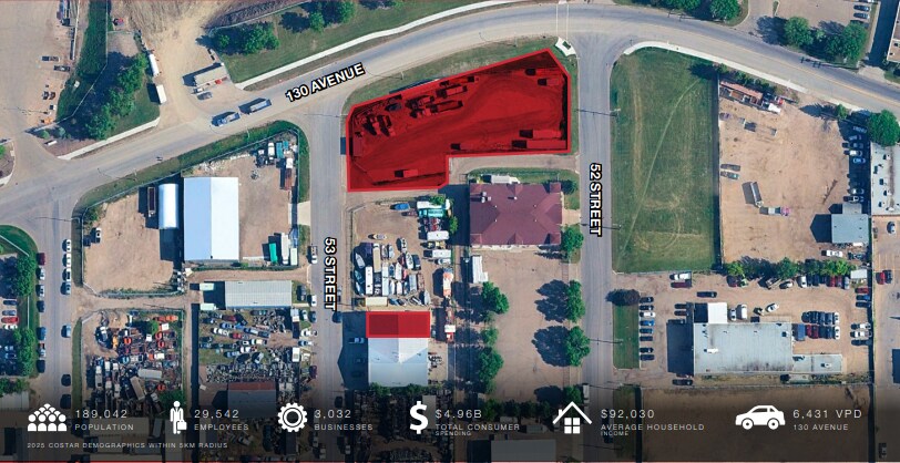 5203-5219 130 Avenue & 12929 53 Street NW, Edmonton, AB à louer - Photo principale – Image 1 sur 1