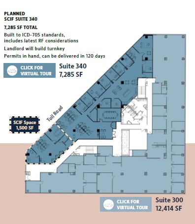1900 Campus Commons Dr, Reston, VA à louer Plan d’étage– Image 1 sur 1