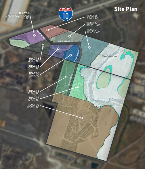 10 East Industrial Park, Converse, TX à louer - Plan de site – Image 3 sur 3