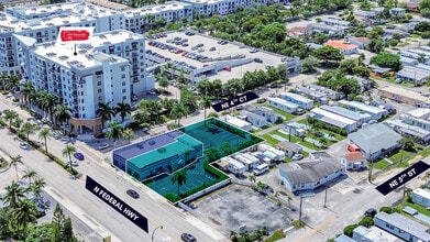 425 N Federal Hwy, Hallandale Beach, FL - VUE AÉRIENNE  vue de carte