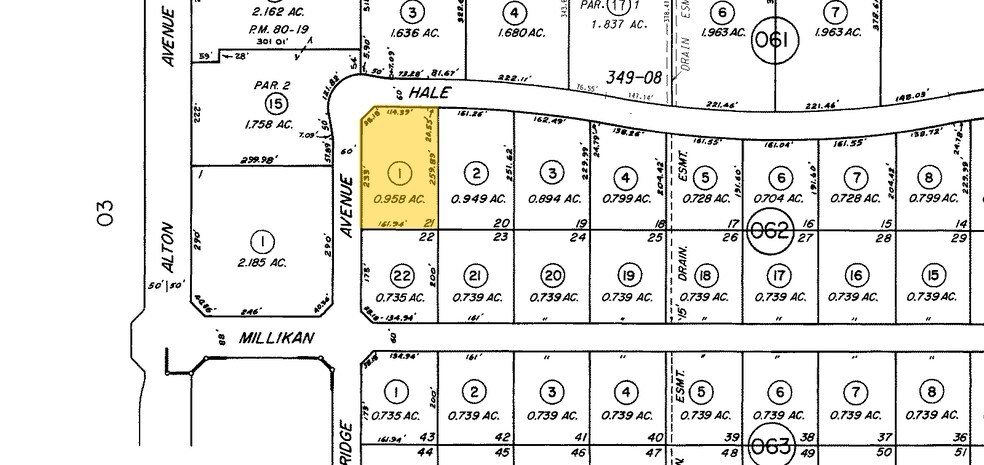 2491-2493 Du Bridge Ave, Irvine, CA à louer - Plan cadastral – Image 2 sur 4