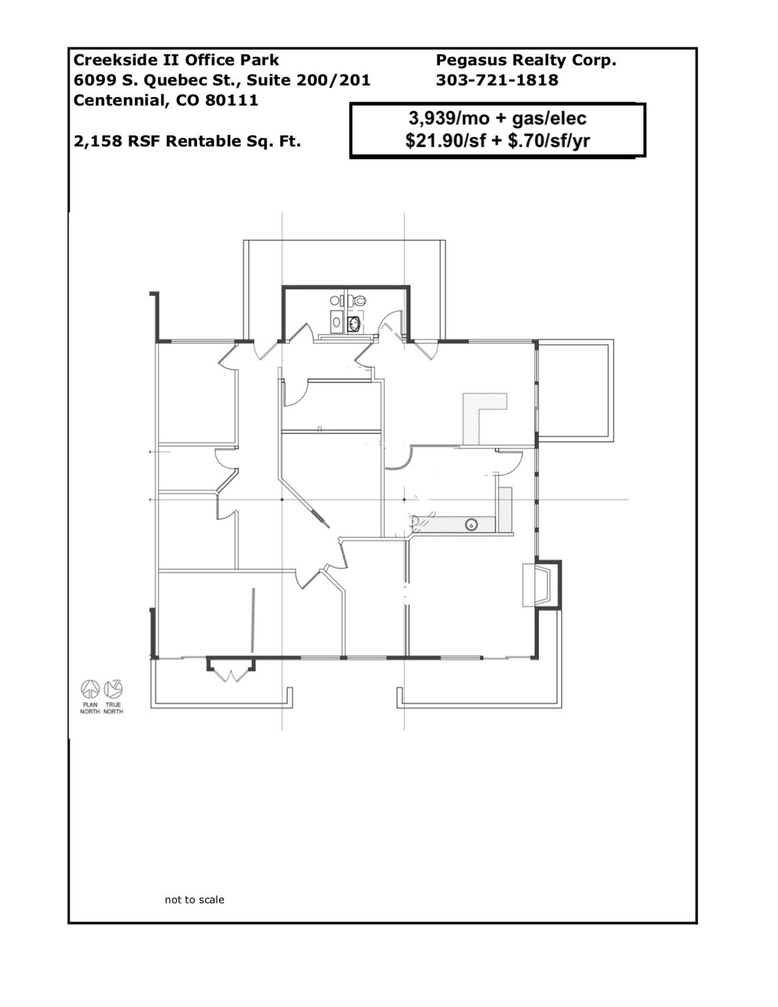 6053-6099 S Quebec St, Englewood, CO à louer Plan d’étage– Image 1 sur 1
