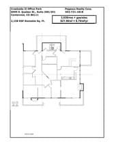 6053-6099 S Quebec St, Englewood, CO à louer Plan d’étage– Image 1 sur 1