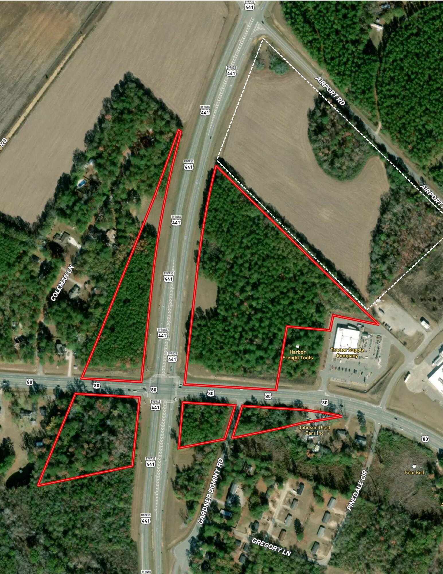 0 W Hwy 80, Dublin, GA à vendre Aérien– Image 1 sur 4