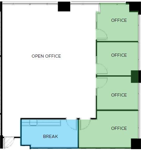 7676 Hazard Center Dr, San Diego, CA à louer Plan d’étage– Image 1 sur 1