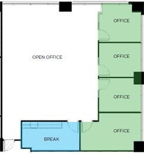 7676 Hazard Center Dr, San Diego, CA à louer Plan d’étage– Image 1 sur 1