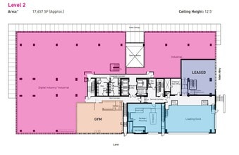 110 E 5th Ave, Vancouver, BC à louer Plan d’étage– Image 1 sur 1