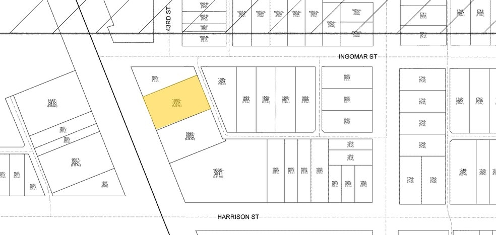 5211-5223 Wisconsin Ave NW, Washington, DC à louer - Plan cadastral – Image 1 sur 1