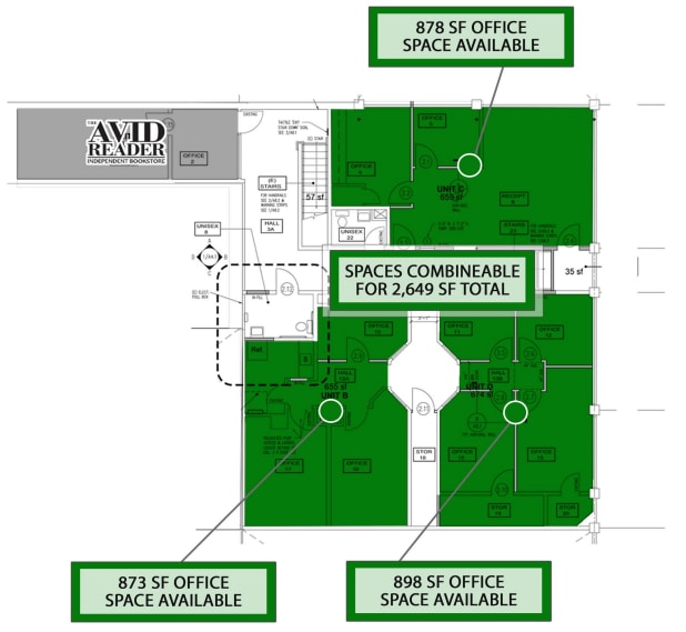 203 F St, Davis, CA à louer Plan d’étage– Image 1 sur 1