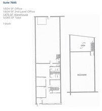 7651-7697 Washington Ave S, Edina, MN à louer Plan d’étage– Image 1 sur 1