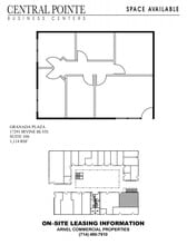 17291 Irvine Blvd, Tustin, CA à louer Plan d’étage– Image 1 sur 1
