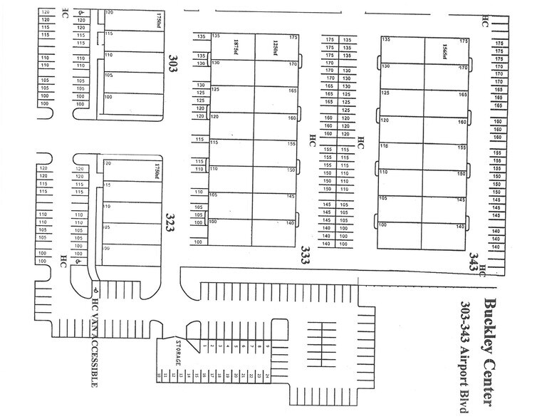 333 Airport Blvd, Aurora, CO à louer - Plan de site – Image 3 sur 3