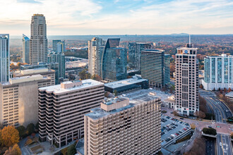 3500 Lenox Rd NE, Atlanta, GA - VUE AÉRIENNE  vue de carte