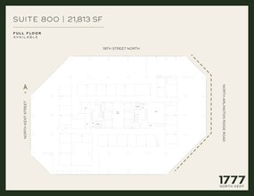 1777 N Kent St, Arlington, VA à louer Plan d’étage– Image 1 sur 1
