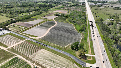 24702 Highway 6 @ Froberg St, Alvin, TX - VUE AÉRIENNE  vue de carte - Image1
