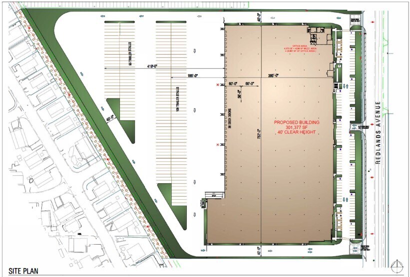 3046 Redlands Ave, Perris, CA à louer - Plan de site – Image 3 sur 3
