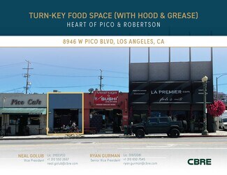 Plus de détails pour 8946-8948 W Pico Blvd, Los Angeles, CA - Local commercial à louer