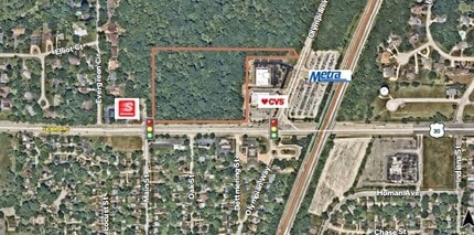 21000 Olympian Way, Olympia Fields, IL - Vue aérienne  vue de carte