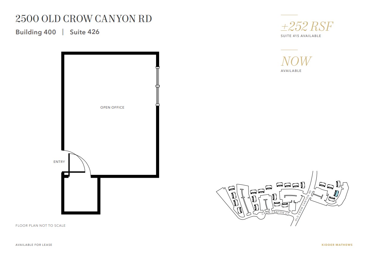 3 Crow Canyon Ct, San Ramon, CA à louer Plan d’étage– Image 1 sur 1