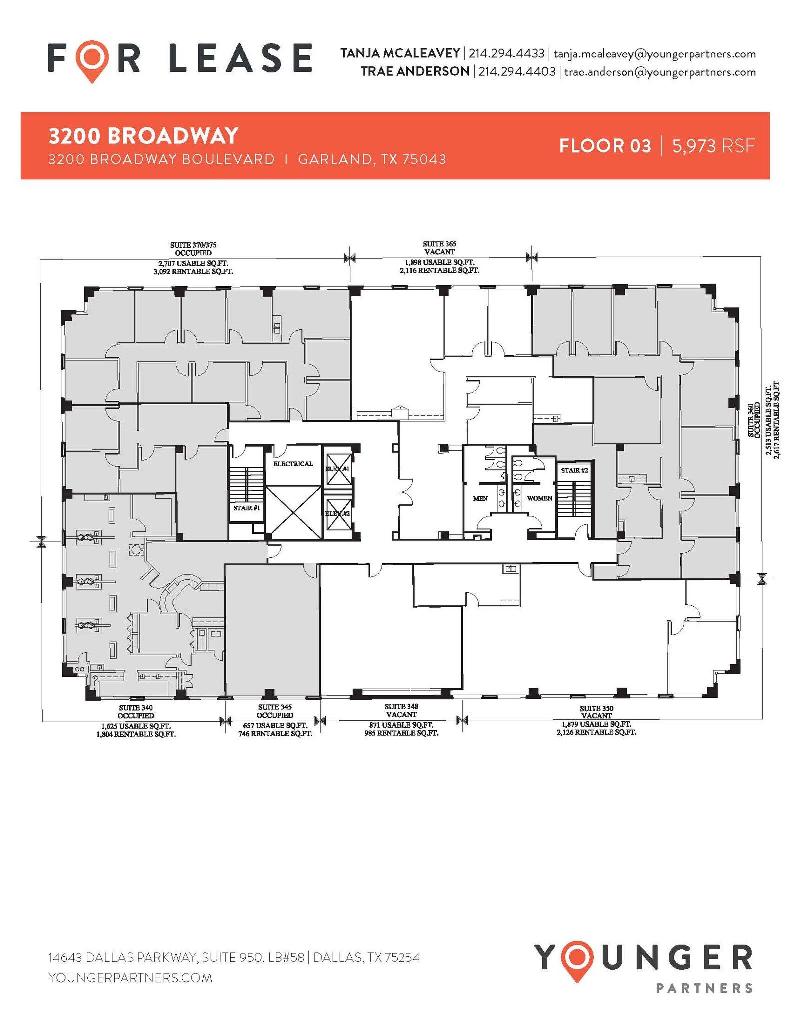 3200 Broadway Blvd, Garland, TX à louer Plan d’étage– Image 1 sur 1