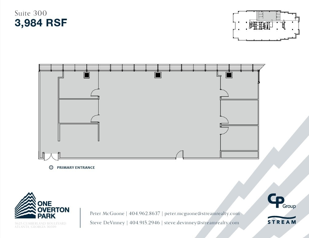 3625 Cumberland Blvd SE, Atlanta, GA à louer Plan d’étage– Image 1 sur 1
