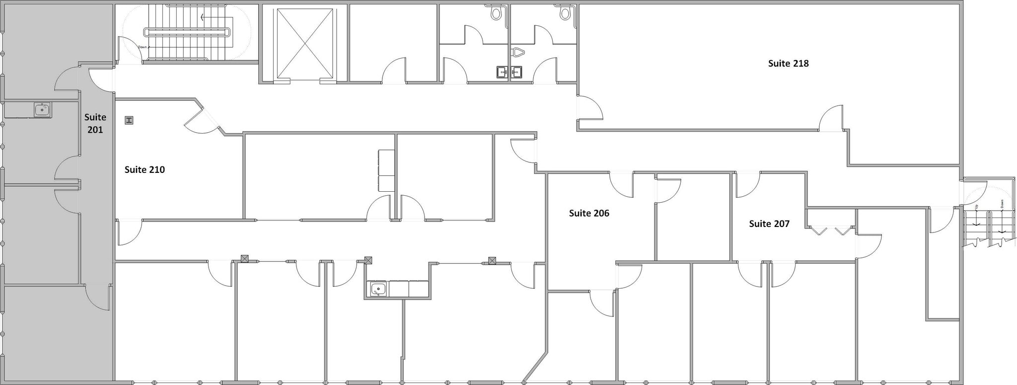 945 W George St, Chicago, IL à louer Plan d’étage– Image 1 sur 1