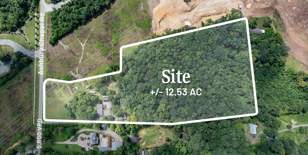 12401 Asbury Chapel Rd, Huntersville, NC à vendre - Aérien – Image 2 sur 5