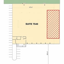 7510-7540 S Presidents Dr, Orlando, FL à louer Plan d’étage– Image 1 sur 1