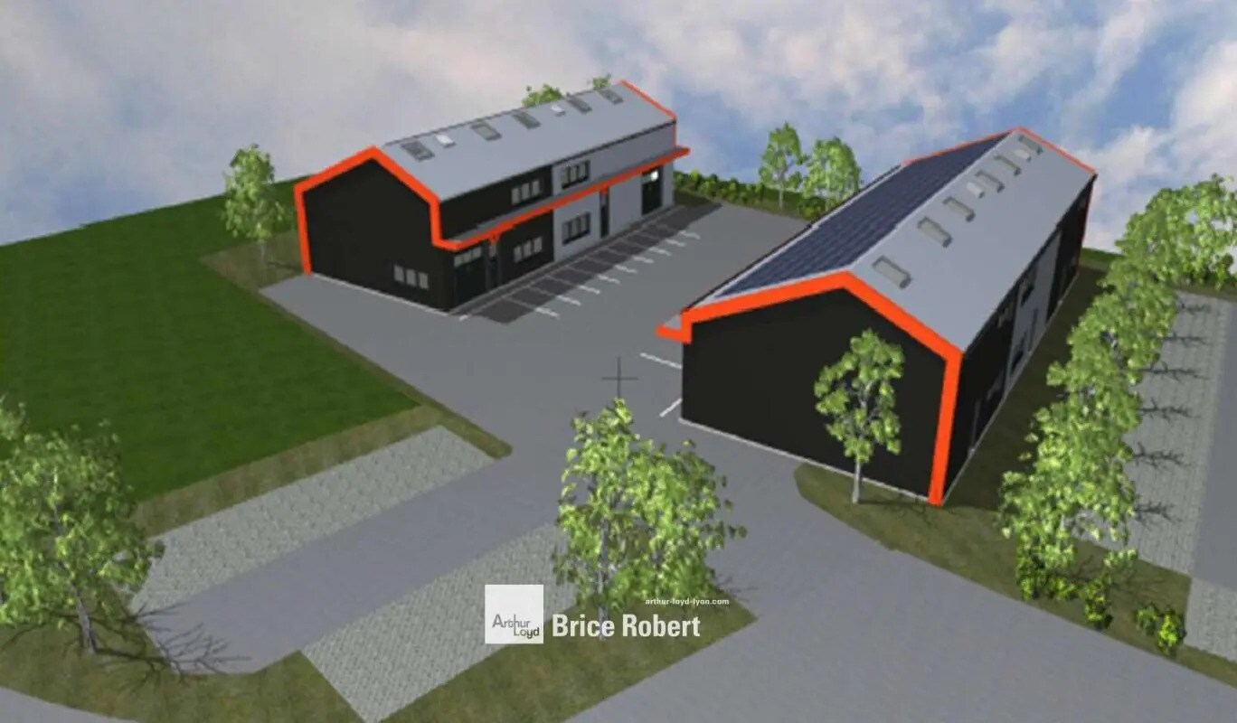 Local d'activités dans Soucieu-en-Jarrest à vendre Photo de l’immeuble– Image 1 sur 3