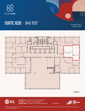 600 Stewart St, Seattle, WA à louer Plan d’étage– Image 1 sur 1